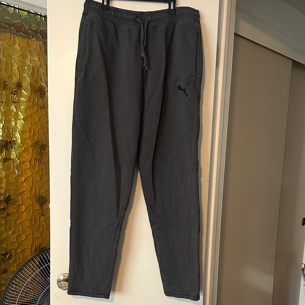 Puma Men's Charcoal Joggers